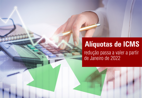 Decréscimo da alíquota de ICMS do Rio Grande Sul passa a valer a partir de janeiro de 2022